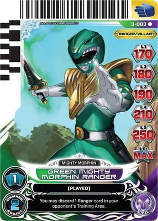 Green Mighty Morphin Ranger 083